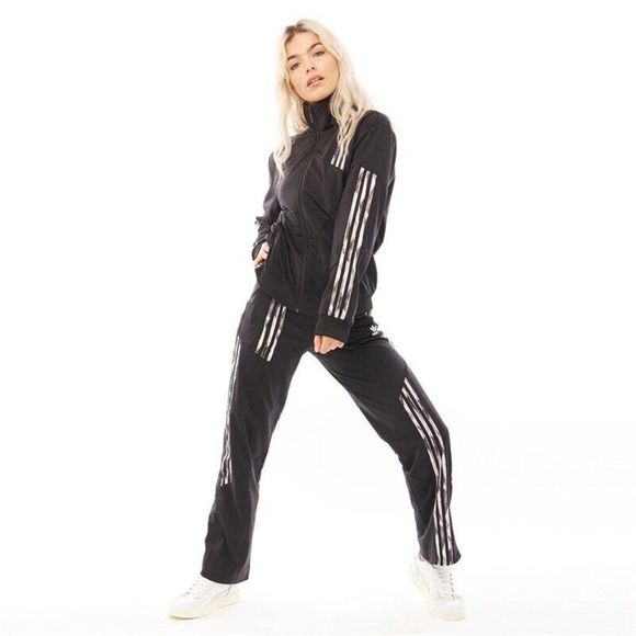 Adidas Track Suit Danielle Cathari Firebird Jacket Pants Size XS Black - Picture 3 of 12